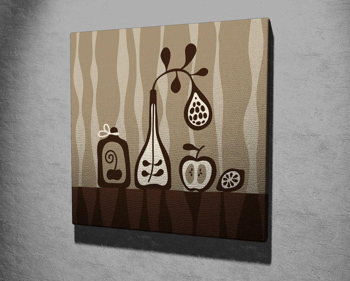 Wallity KC224 Lienzo Decorativo Multicolor 45 x 45 cm Wallity KC224 Lienzo Decorativo Multicolor 45 x 45 cm